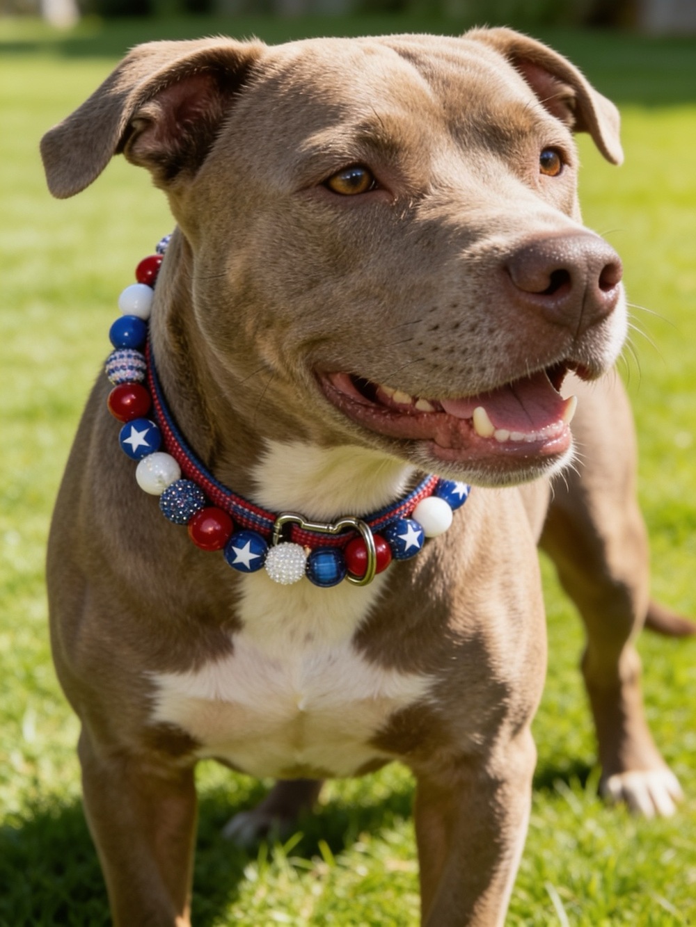 🇺🇸 Handmade Dog Collar 🇺🇸 - Picture 2 of 3